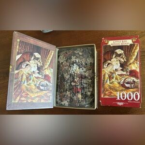 NOS New In Box Little Red Riding Hood Master  Pieces 1000 Puzzle